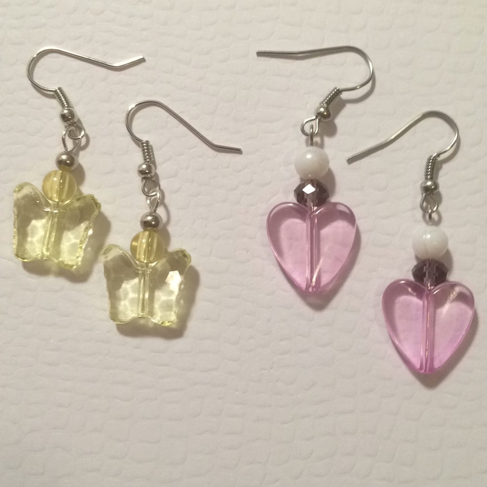 Two pair earrings